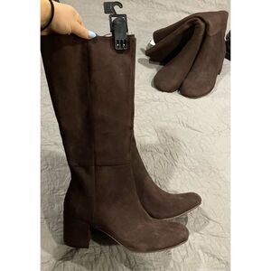 Time and Tru Brown Tall Riding Boots Women’s 10 New